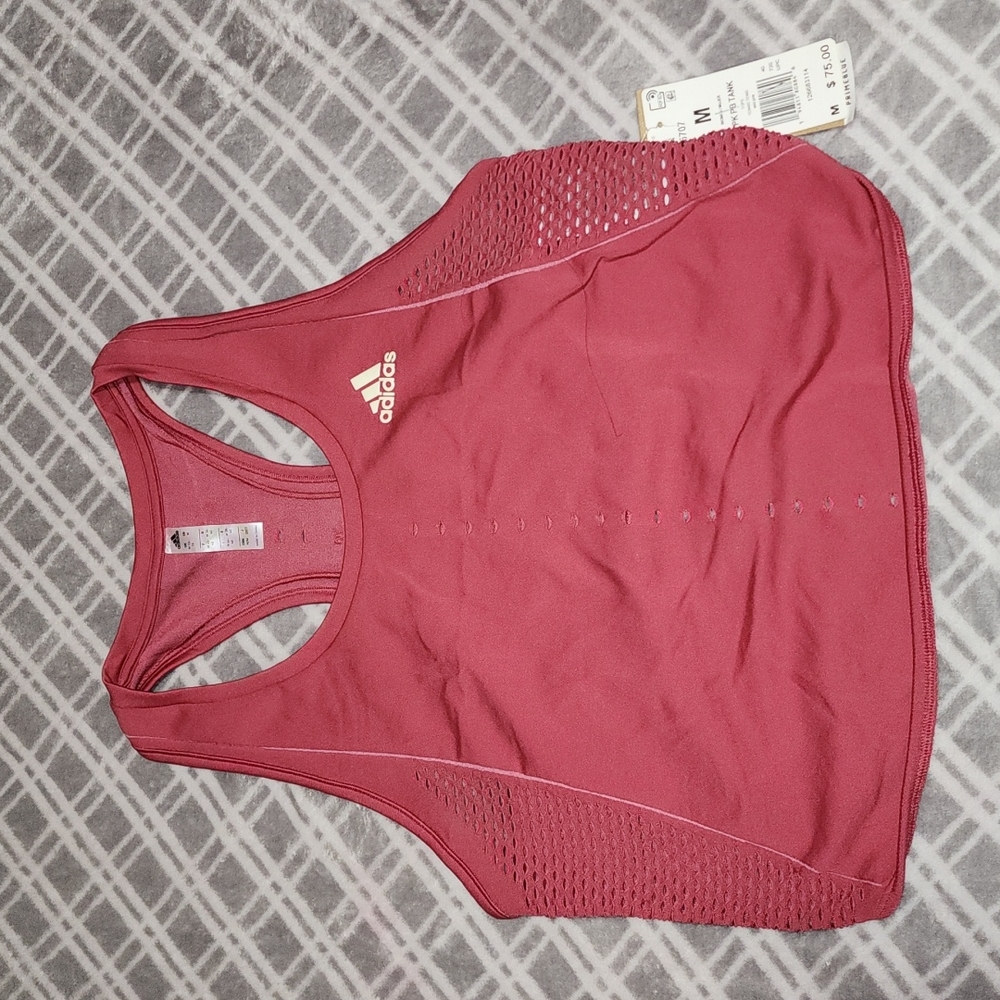 Pink Adidas Atheltic Tank Top